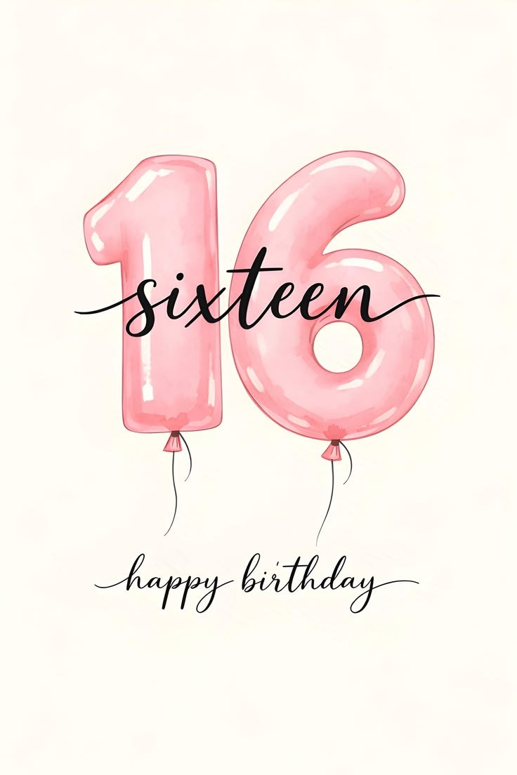 Sweet Sixteen Birthday September 2026